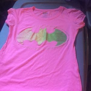 Pink Batman T-Shirt Size XL in Juniors